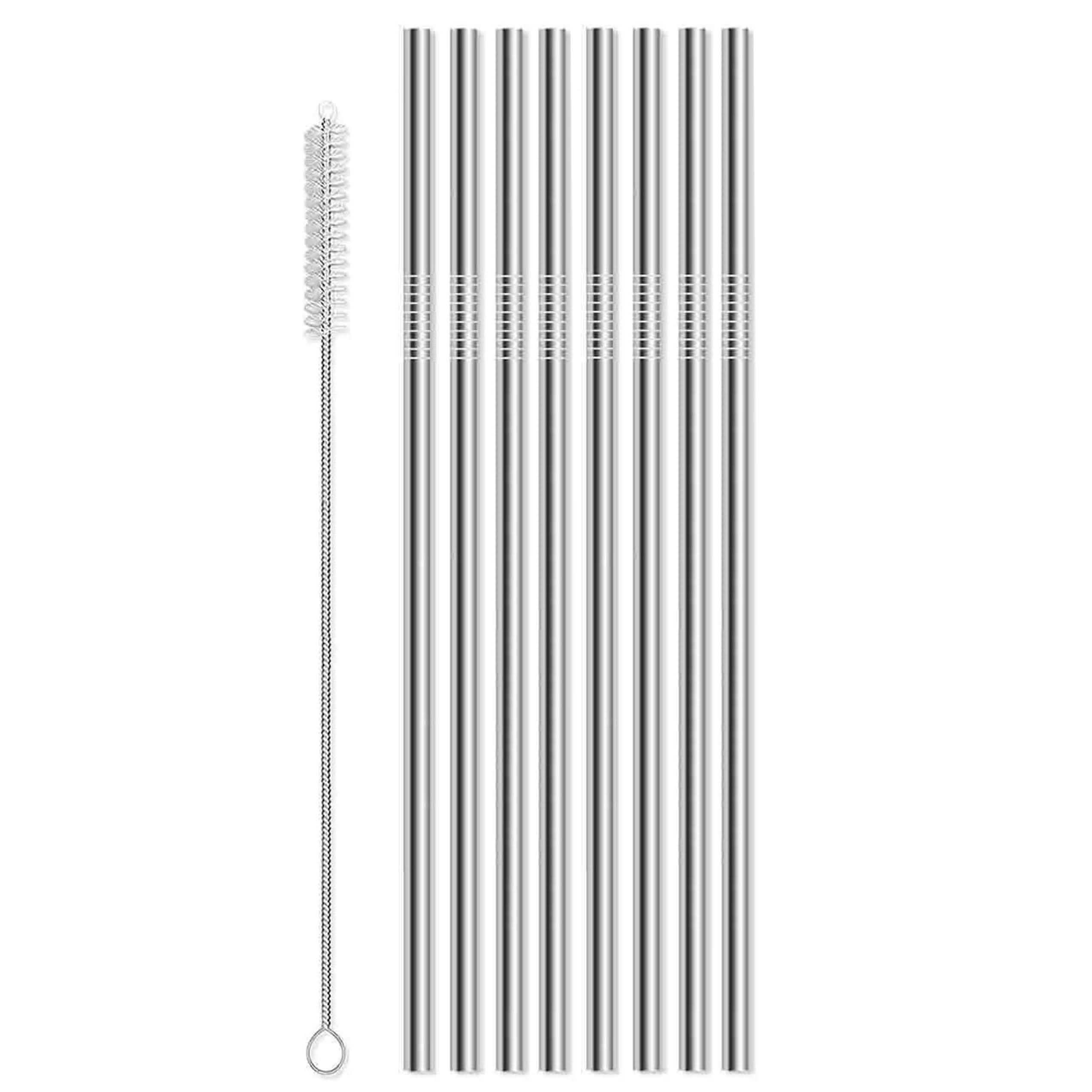 Pailles en acier inoxydable