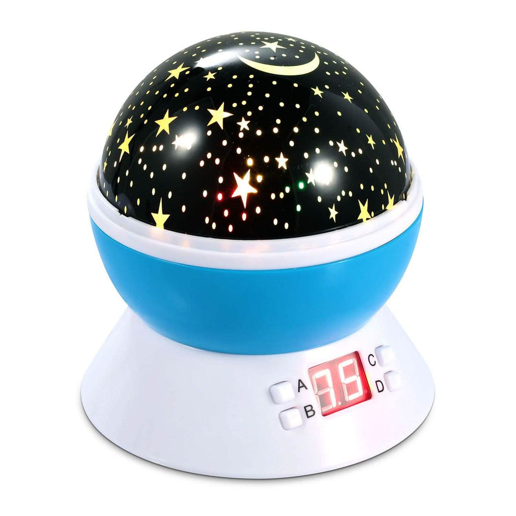 Projecteur LED Étoiles et Lune Veilleuse Enfant