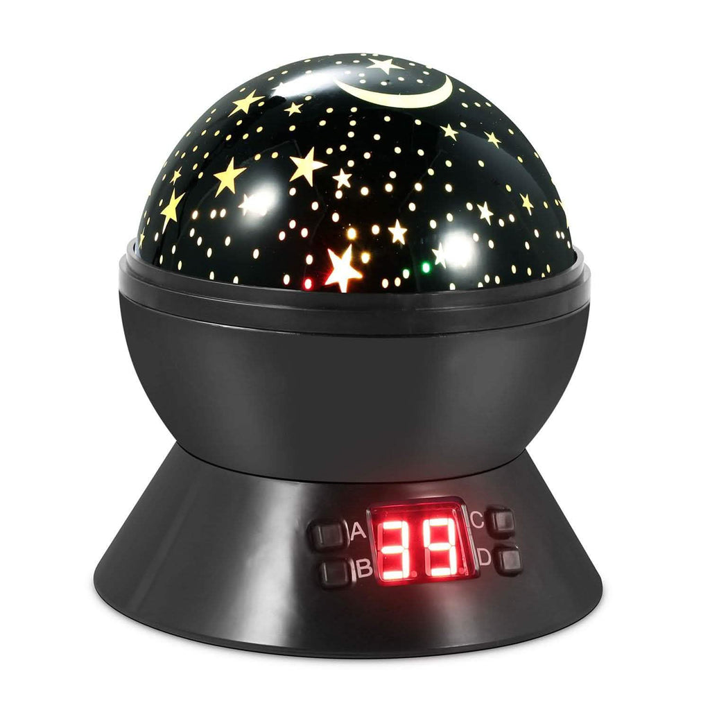 Projecteur LED Étoiles et Lune Veilleuse Enfant