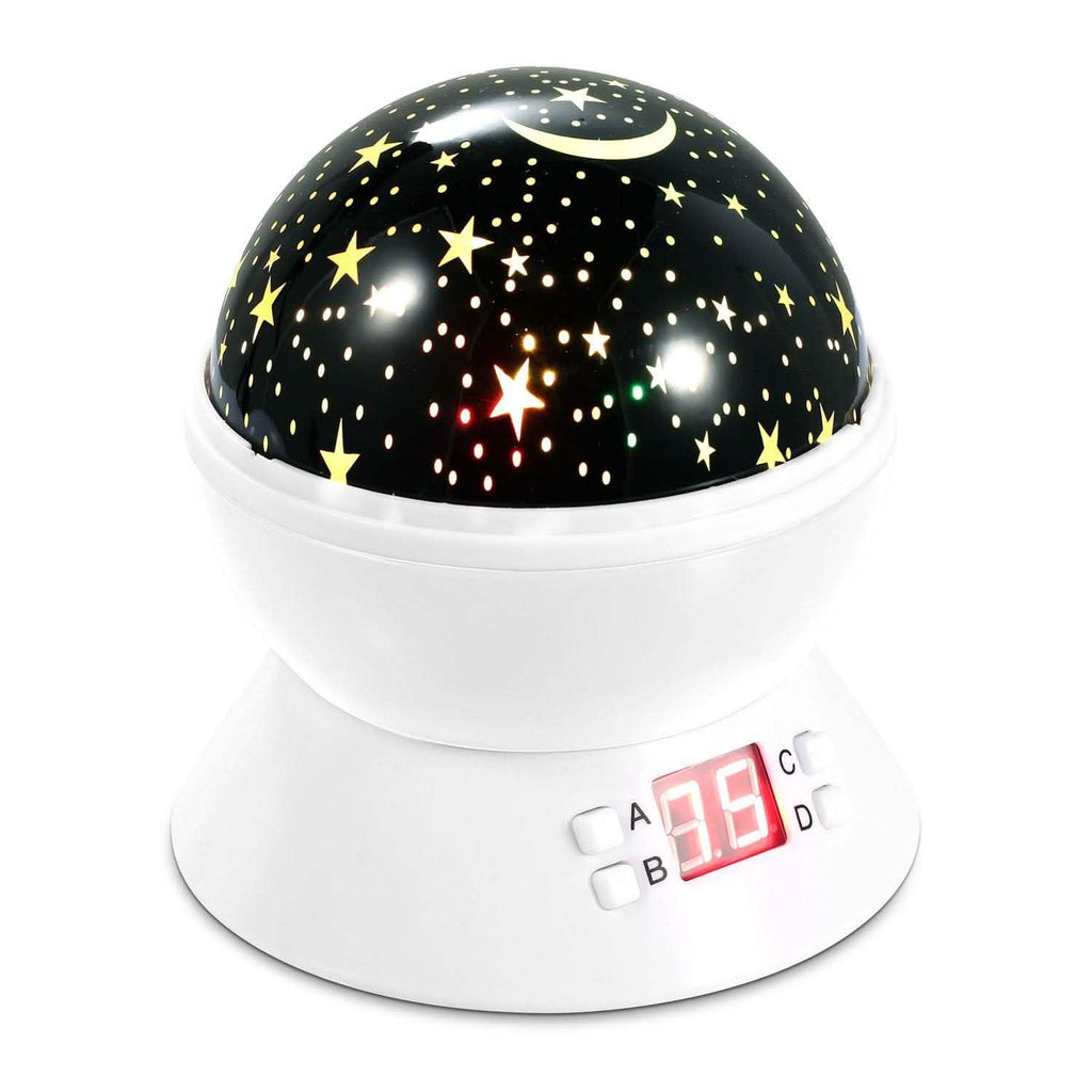 Projecteur LED Étoiles et Lune Veilleuse Enfant