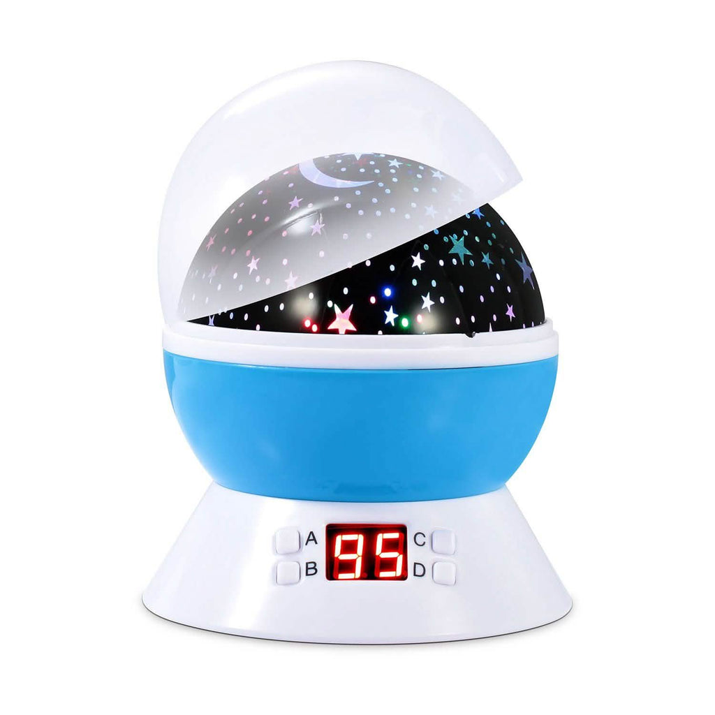 Projecteur LED Étoiles et Lune Veilleuse Enfant