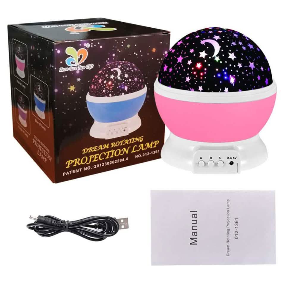 Projecteur veilleuse étoiles pour enfants