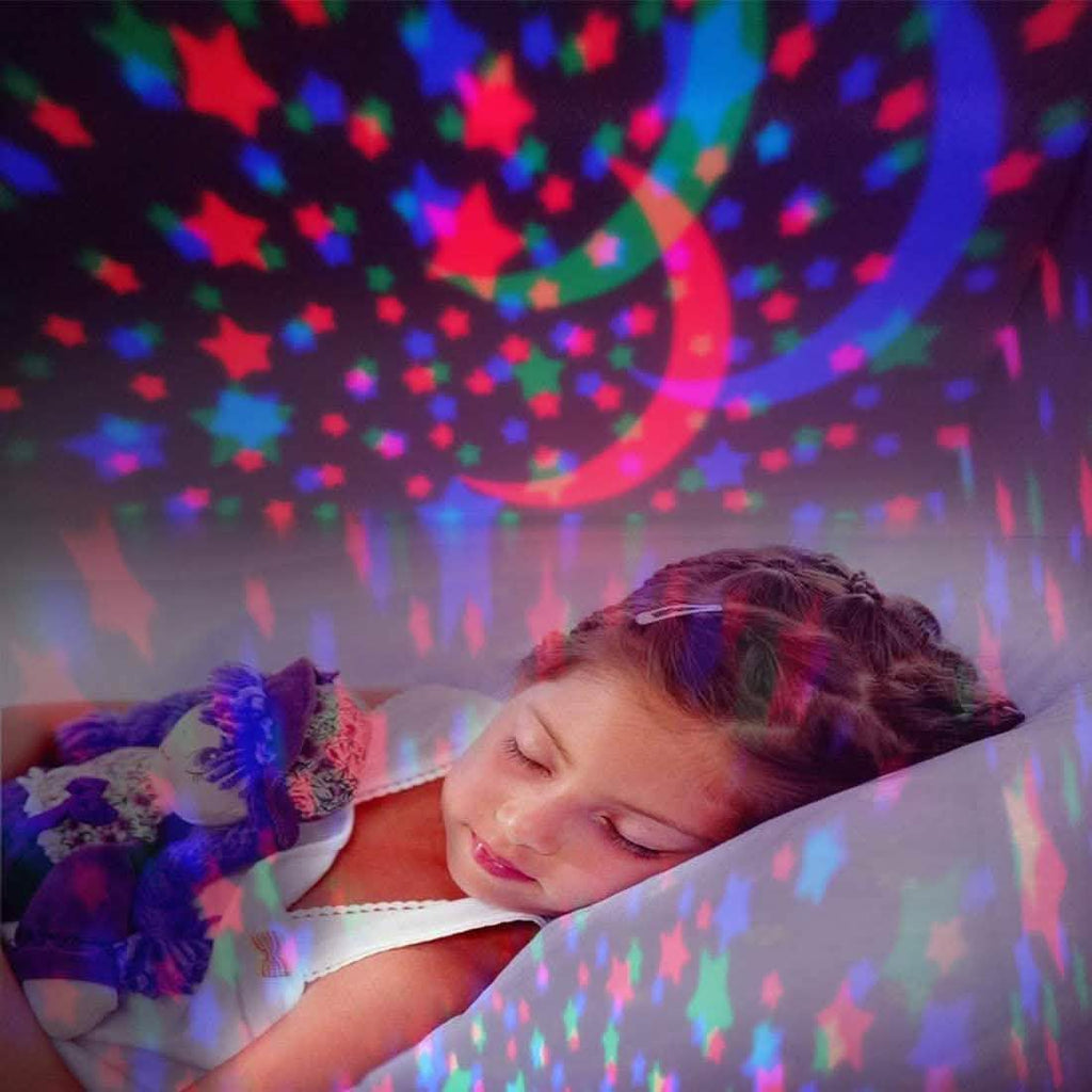 Projecteur veilleuse étoiles pour enfants