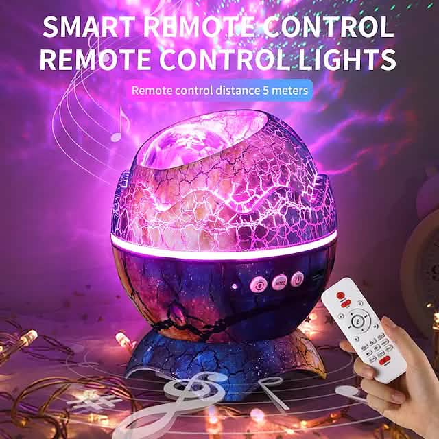 Projecteur d'étoiles enceinte Bluetooth veilleuse LED