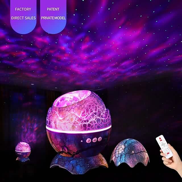 Projecteur d'étoiles enceinte Bluetooth veilleuse LED
