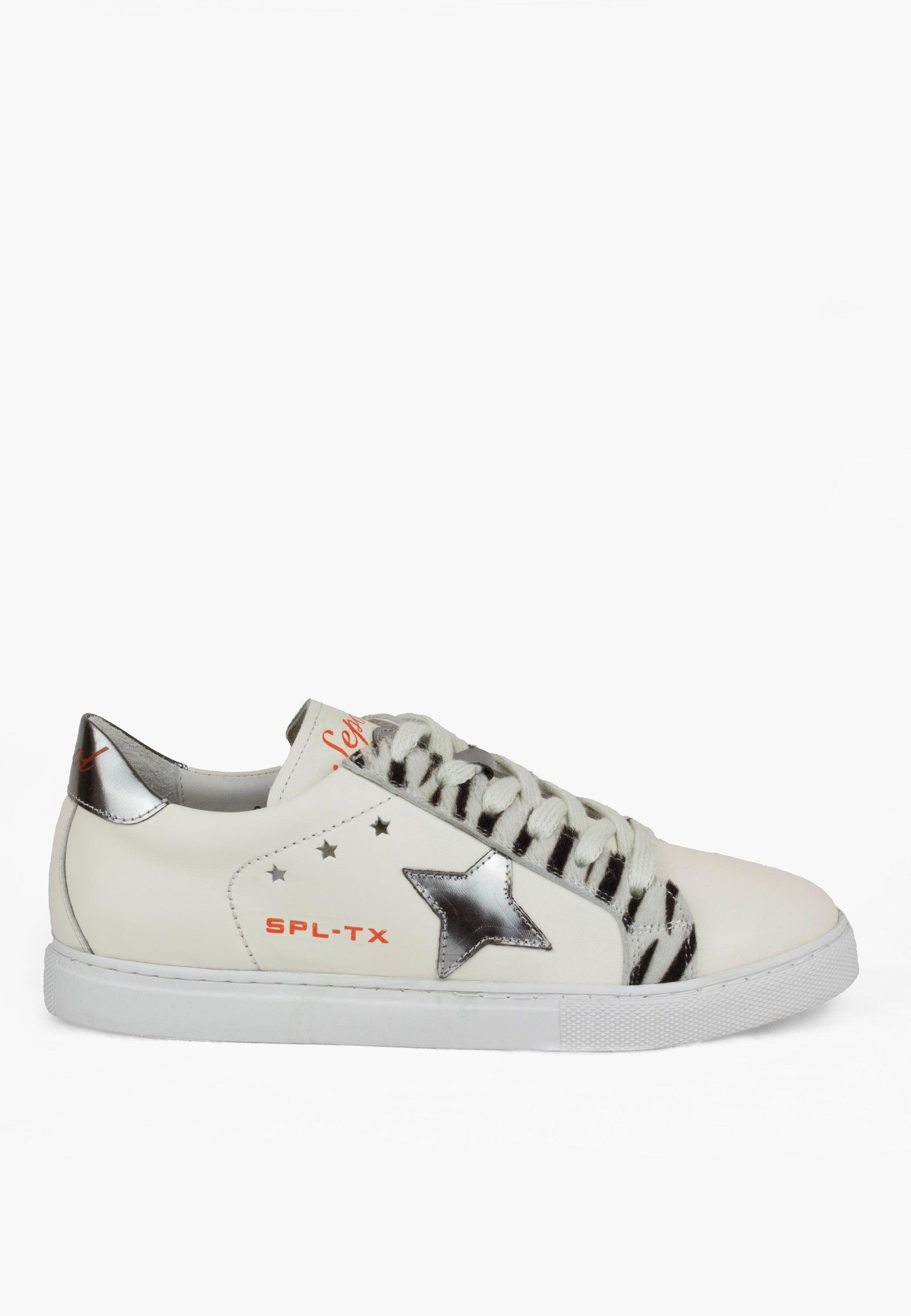 Sepol Women's Star Sneaker White