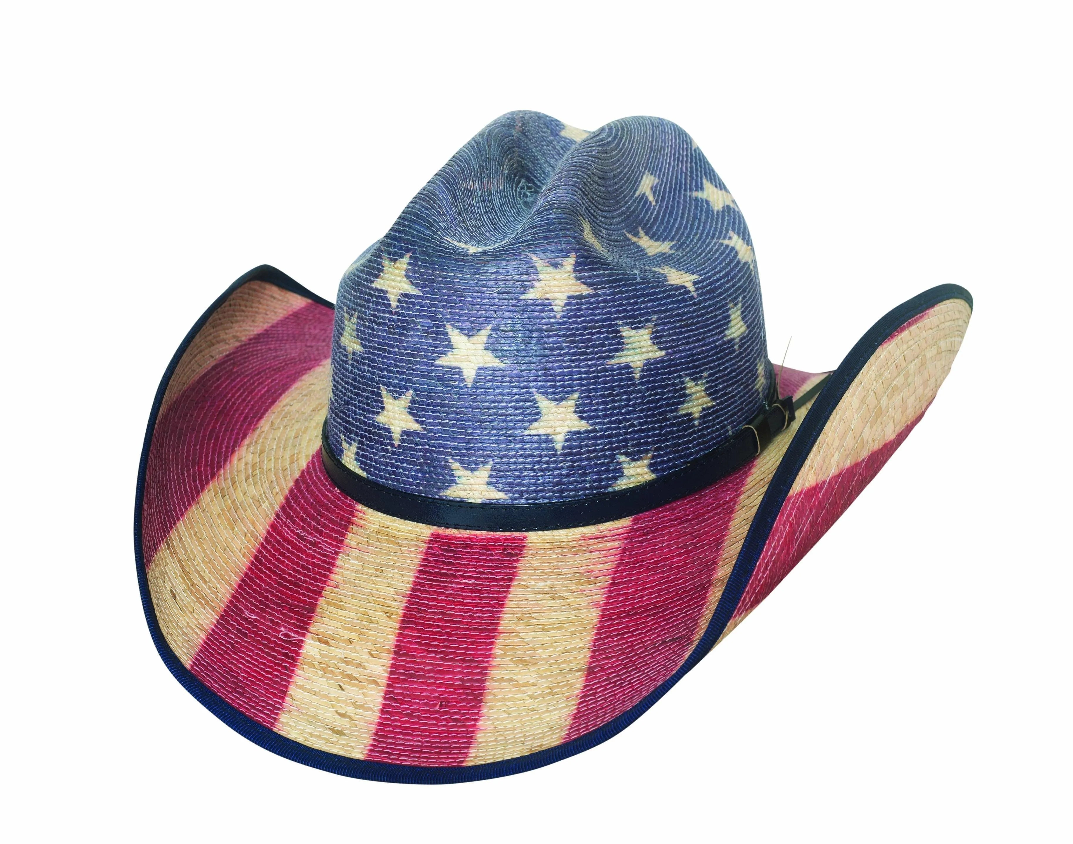 Bullhide Star Spangled - Chapeau de cowboy en paille (20X)