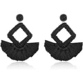Boucles d'oreilles pendantes bohèmes audacieuses