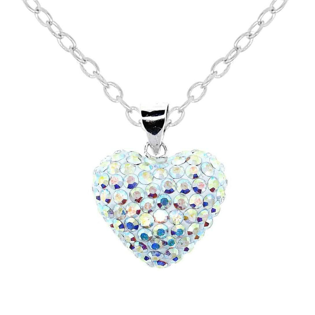 Colliers cœur d'amour en argent sterling