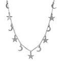 Collier à pendentifs multiples en argent sterling