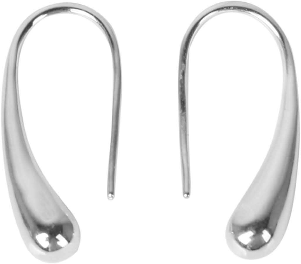 Boucles d'oreilles pendantes goutte d'eau en argent sterling