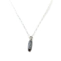 Pickle Charm Necklace - Sterling Silver Jewelry - Handmade Jewelry - Gift for Her