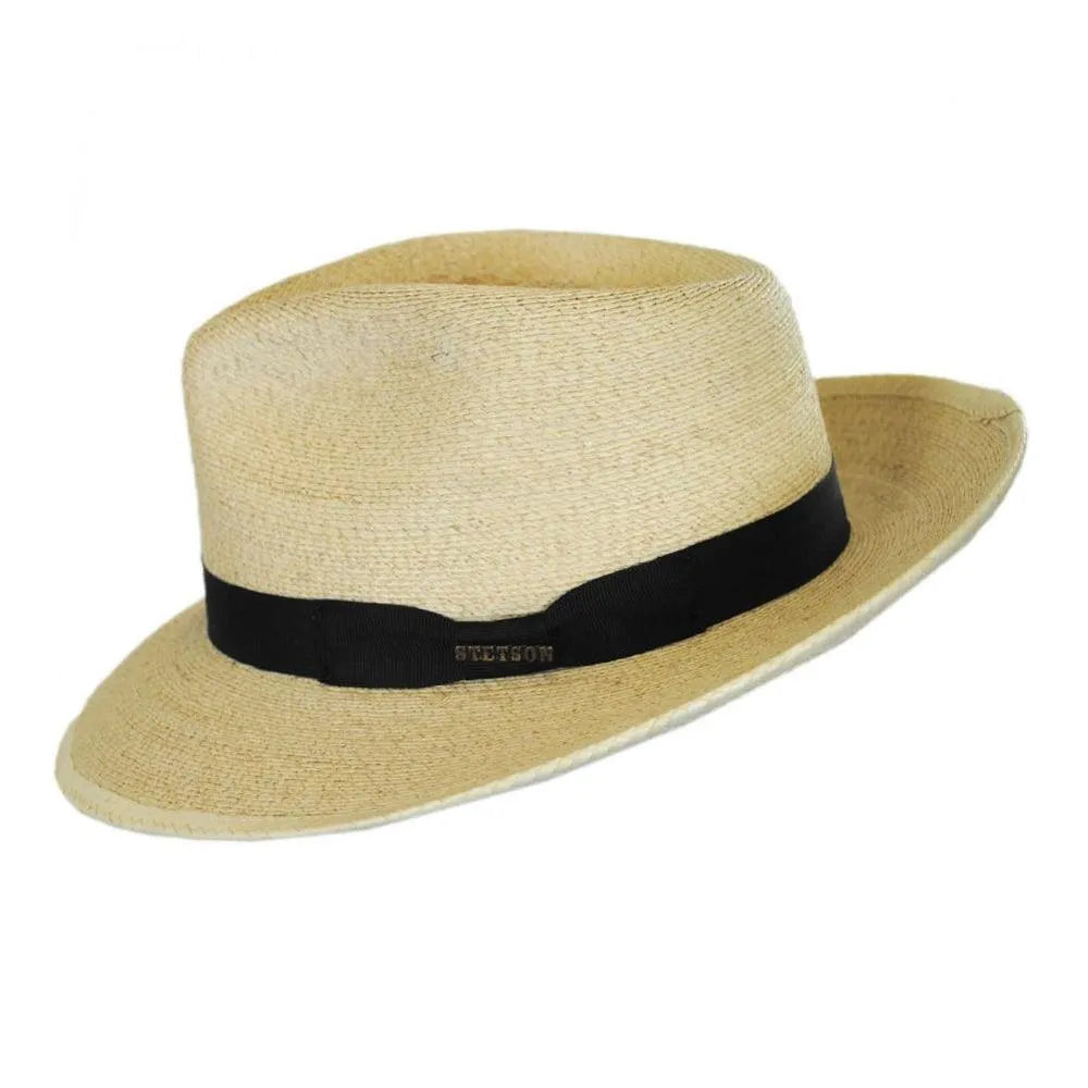 Stetson Rushmore – Chapeau Fedora en Paille de Palmier Mexicaine