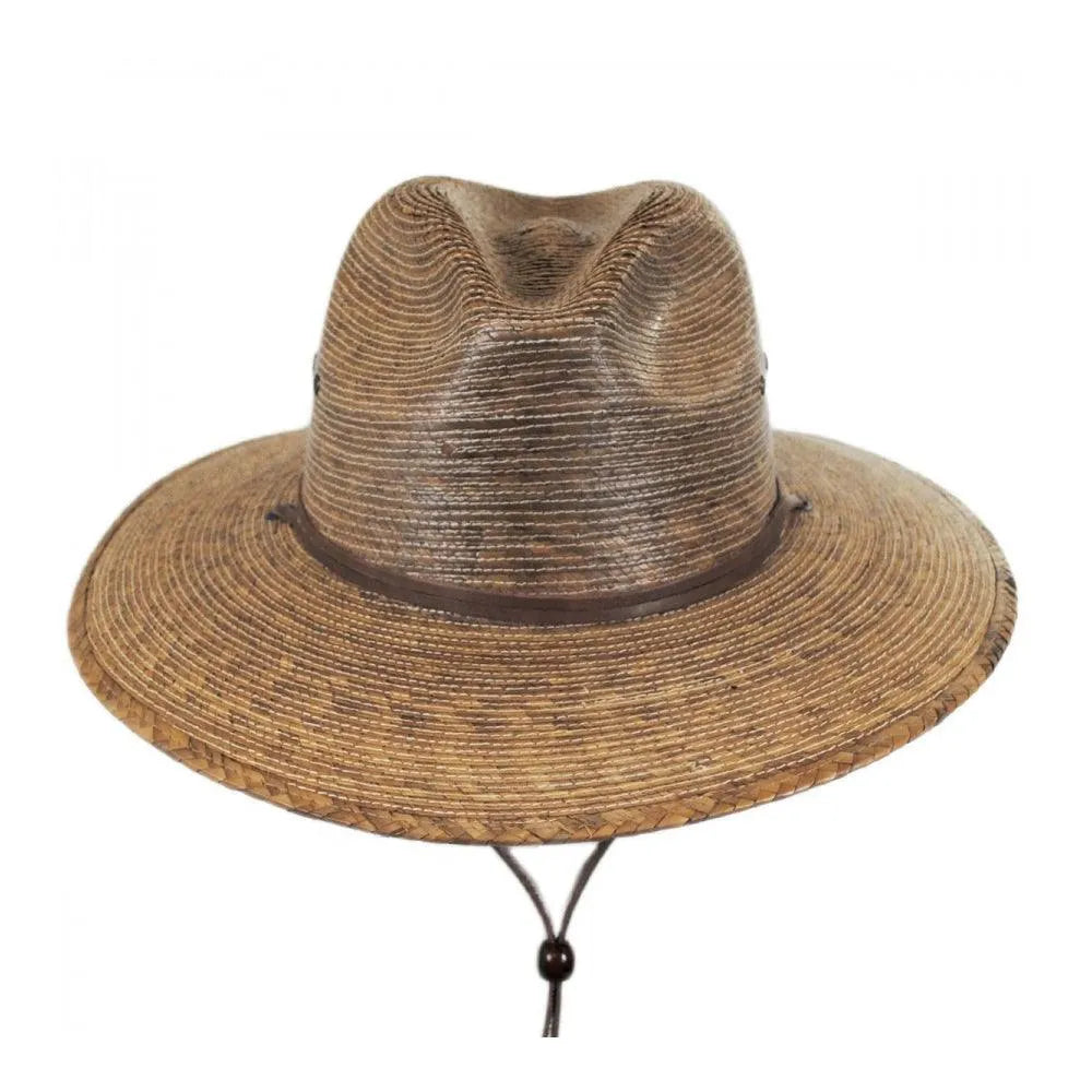 Stetson Rustic - Chapeau de soleil Fedora en paille