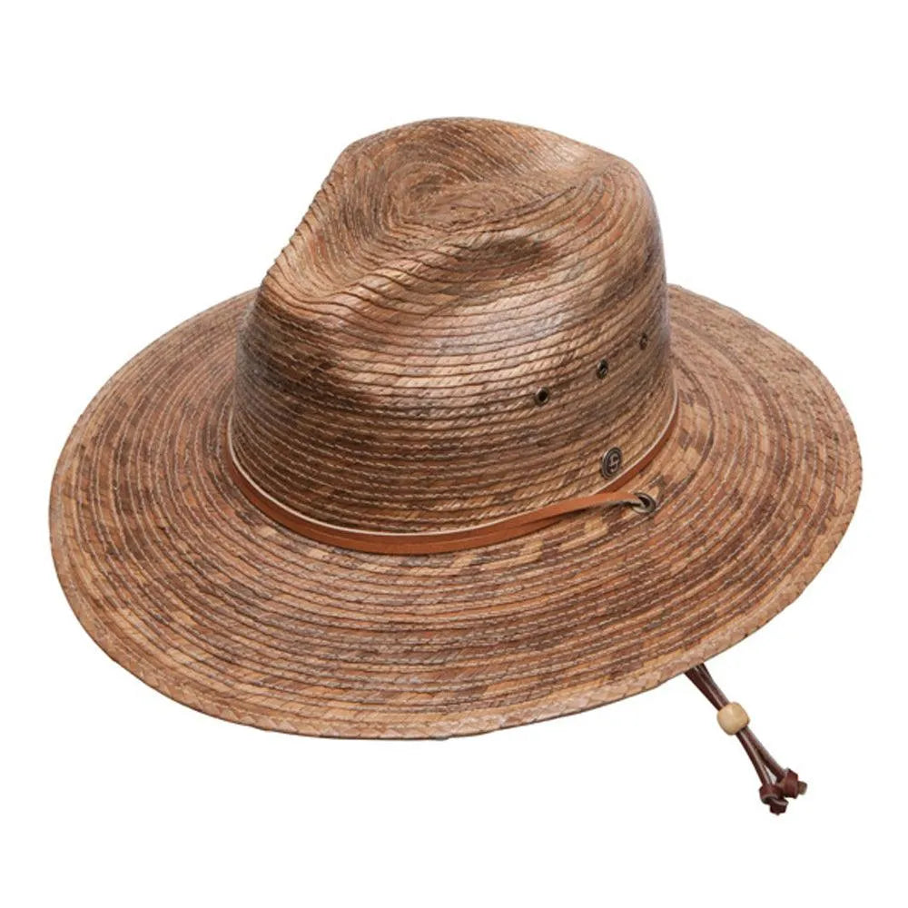 Stetson Rustic - Chapeau de soleil Fedora en paille