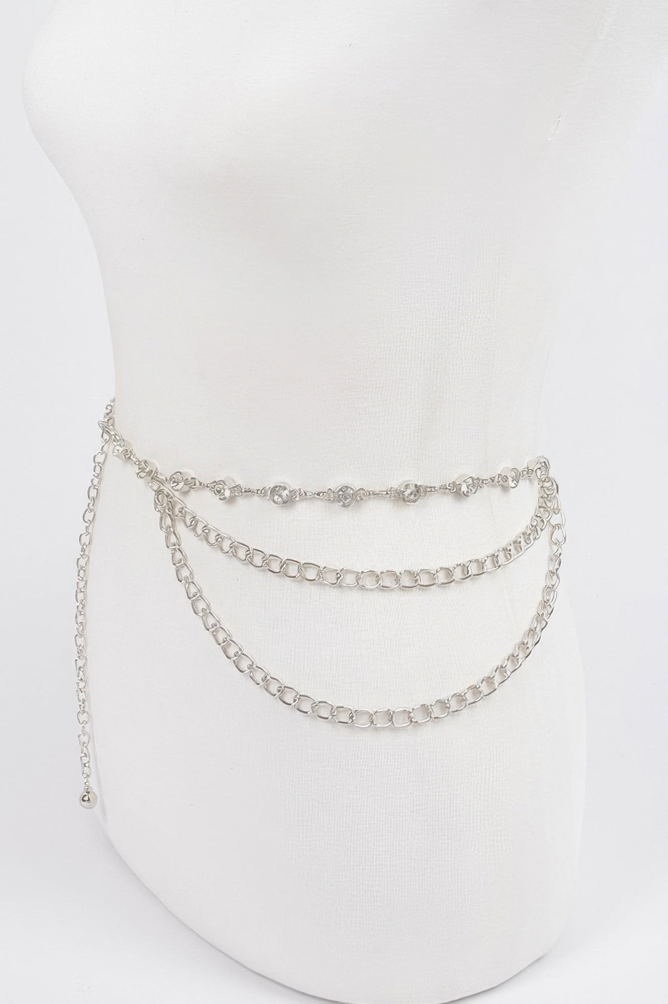 Ceinture multicouche chaîne en pierre