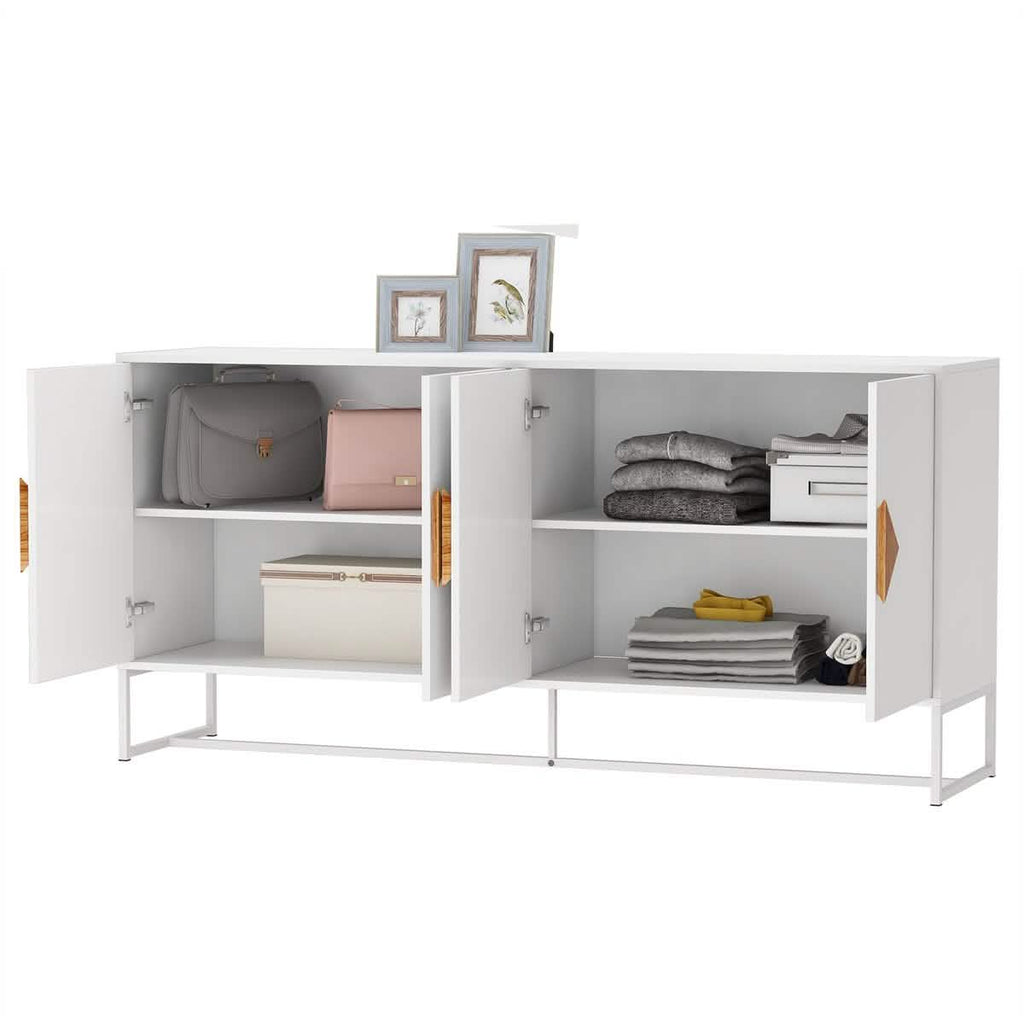 Buffet de rangement blanc