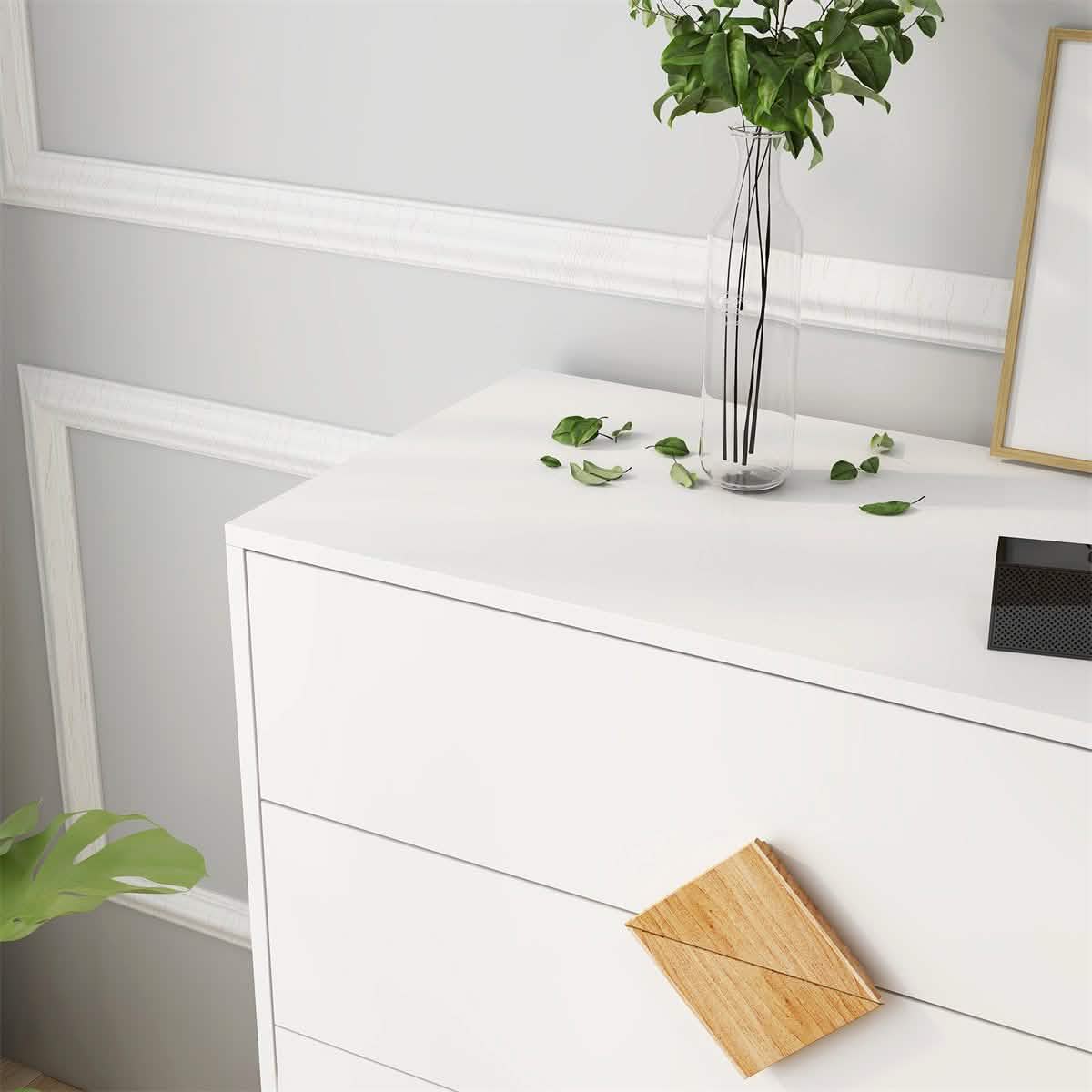 Buffet de rangement blanc