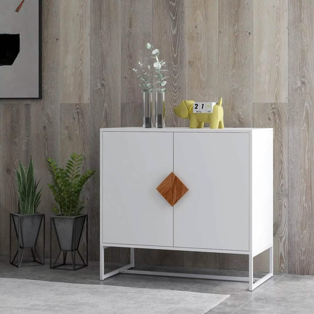 Buffet de rangement blanc
