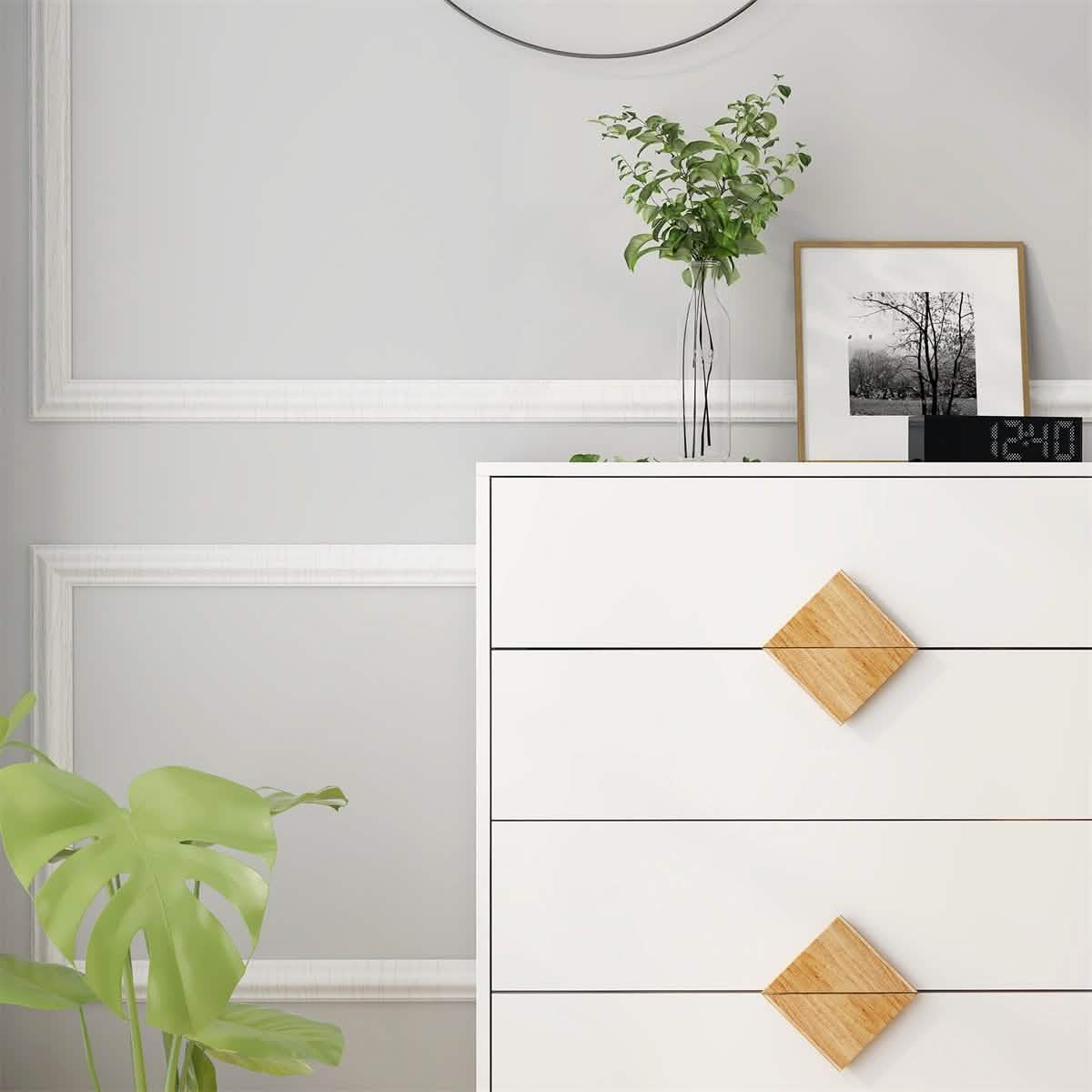 Buffet de rangement blanc