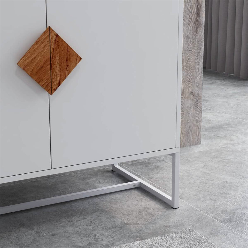 Buffet de rangement blanc