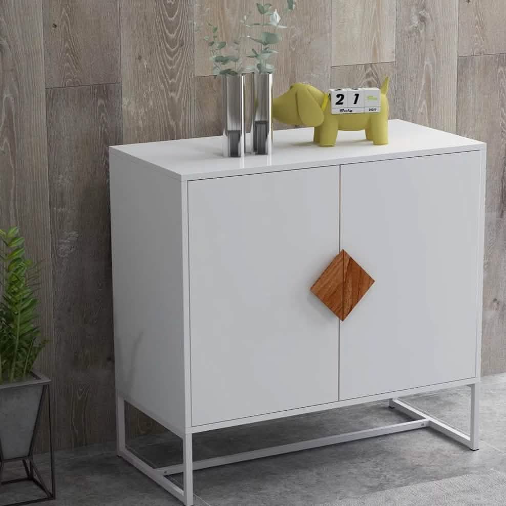 Buffet de rangement blanc