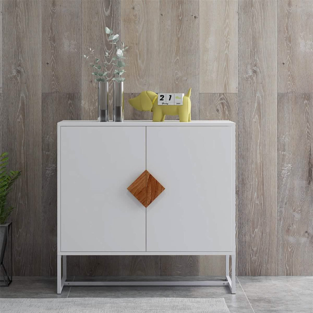Buffet de rangement blanc