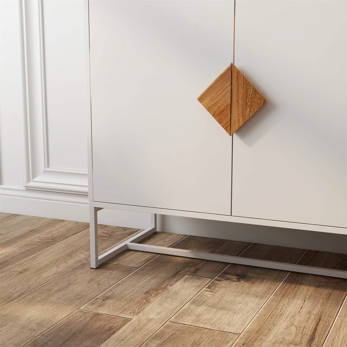 Buffet de rangement blanc