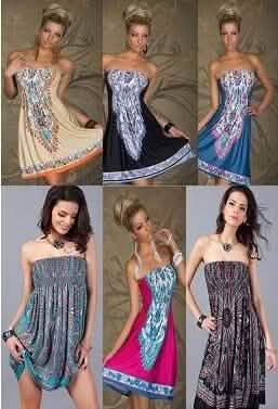 Robe bustier à imprimé cachemire - Styles et tailles assortis