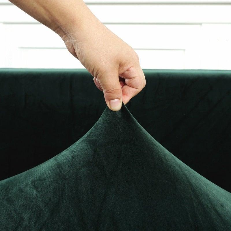 Housse de canapé extensible – Revêtement de canapé de salon – Housse de meuble lavable en machine – Housses de canapé élastiques – Méridienne pour salon – Fauteuil d'angle – Housse de coussin élastique – Housse de canapé 3 places pour la maison