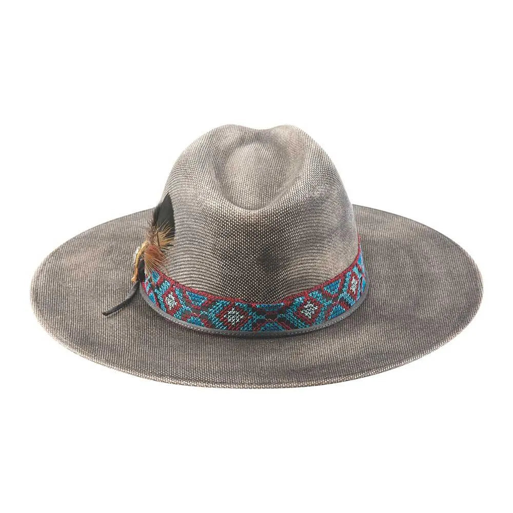 Bullhide Stuck With U - Chapeau de cow-boy en paille Manhattan