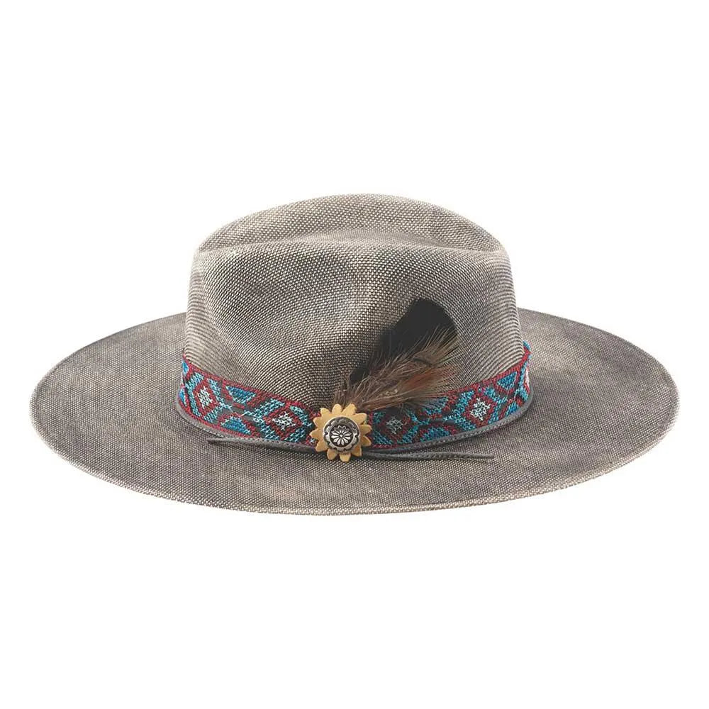 Bullhide Stuck With U - Chapeau de cow-boy en paille Manhattan