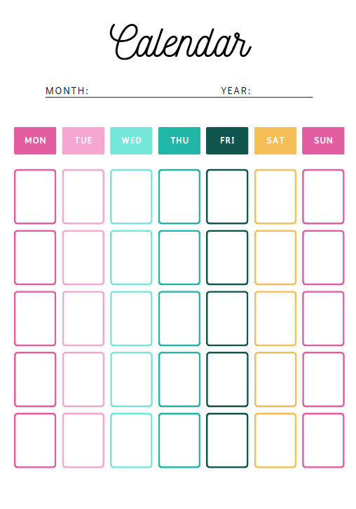 Organisateur de vie étudiante | Modèle imprimable et Canva de 48 pages