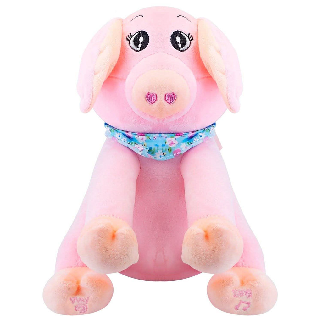 Peluche Cochon Animée Coucou