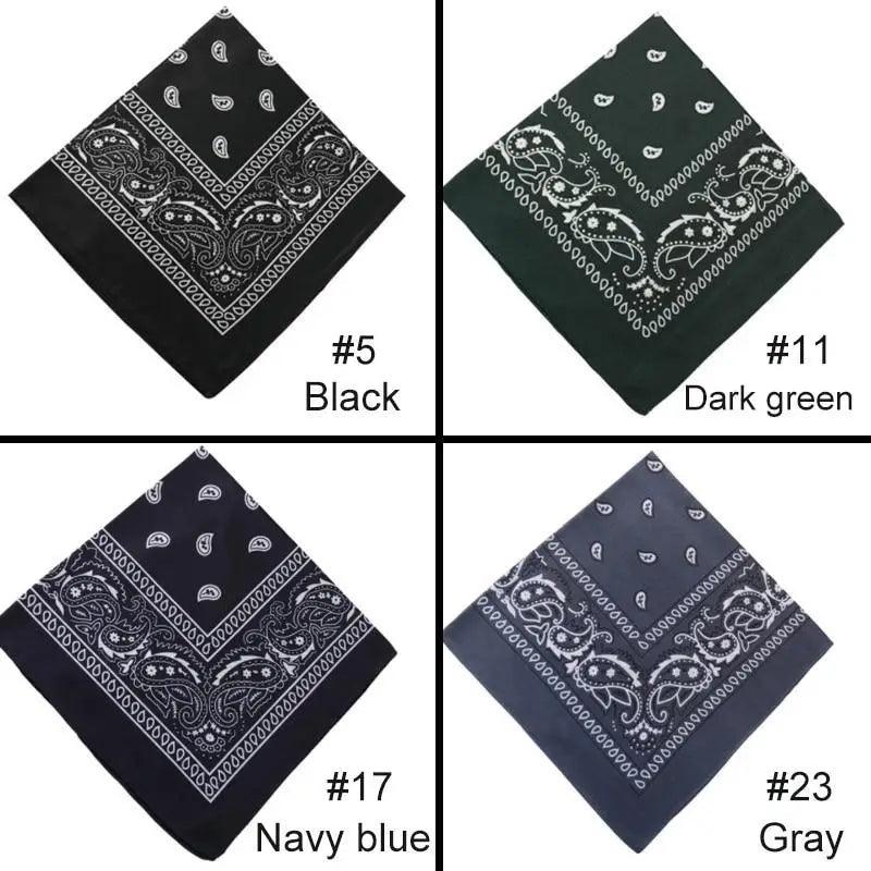 Superbes Bandeaux Foulards Imprimés Pour Filles, Femmes Et Enfants, Foulard Carré Unisexe Turban Bandeau Accessoires Pour Cheveux