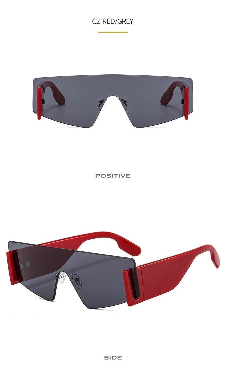 Lunettes de soleil élégantes à monture fine, de forme carrée classique pour femmes et hommes. Nouvelles lunettes de soleil oversize et de style rétro, monture rectangulaire. Lunettes de soleil oversize et tendance pour femmes.
