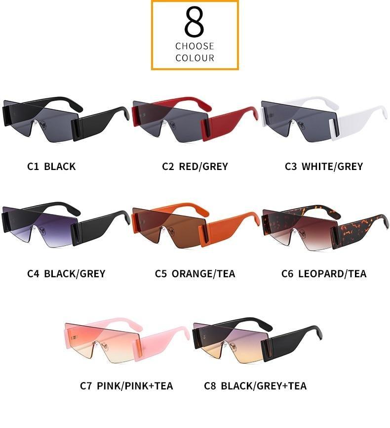 Lunettes de soleil élégantes à monture fine, de forme carrée classique pour femmes et hommes. Nouvelles lunettes de soleil oversize et de style rétro, monture rectangulaire. Lunettes de soleil oversize et tendance pour femmes.