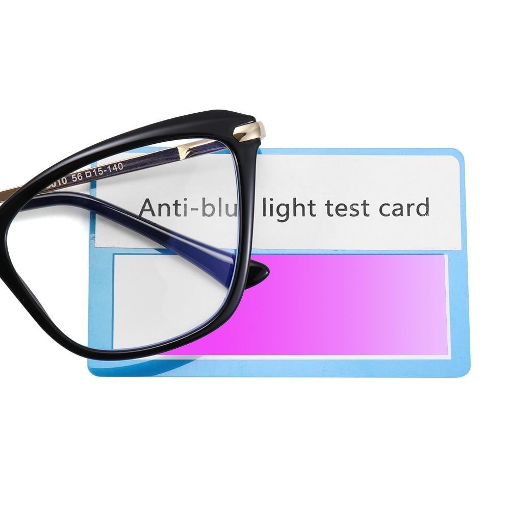 Lunettes élégantes Lunettes à verres transparents Lunettes anti-lumière bleue Mode femme homme Lunettes œil de chat Lunettes de jeu pour ordinateur Protection oculaire Lunettes de vue