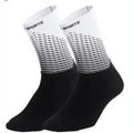 Chaussettes de cyclisme élégantes en tissu, compression antidérapante, respirantes pour hommes et femmes, chaussettes de sport fonctionnelles athlétiques respirantes