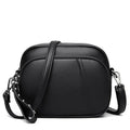 Sac à bandoulière en cuir souple élégant pour femmes, petit sac décontracté avec bandoulière amovible et réglable, grande capacité