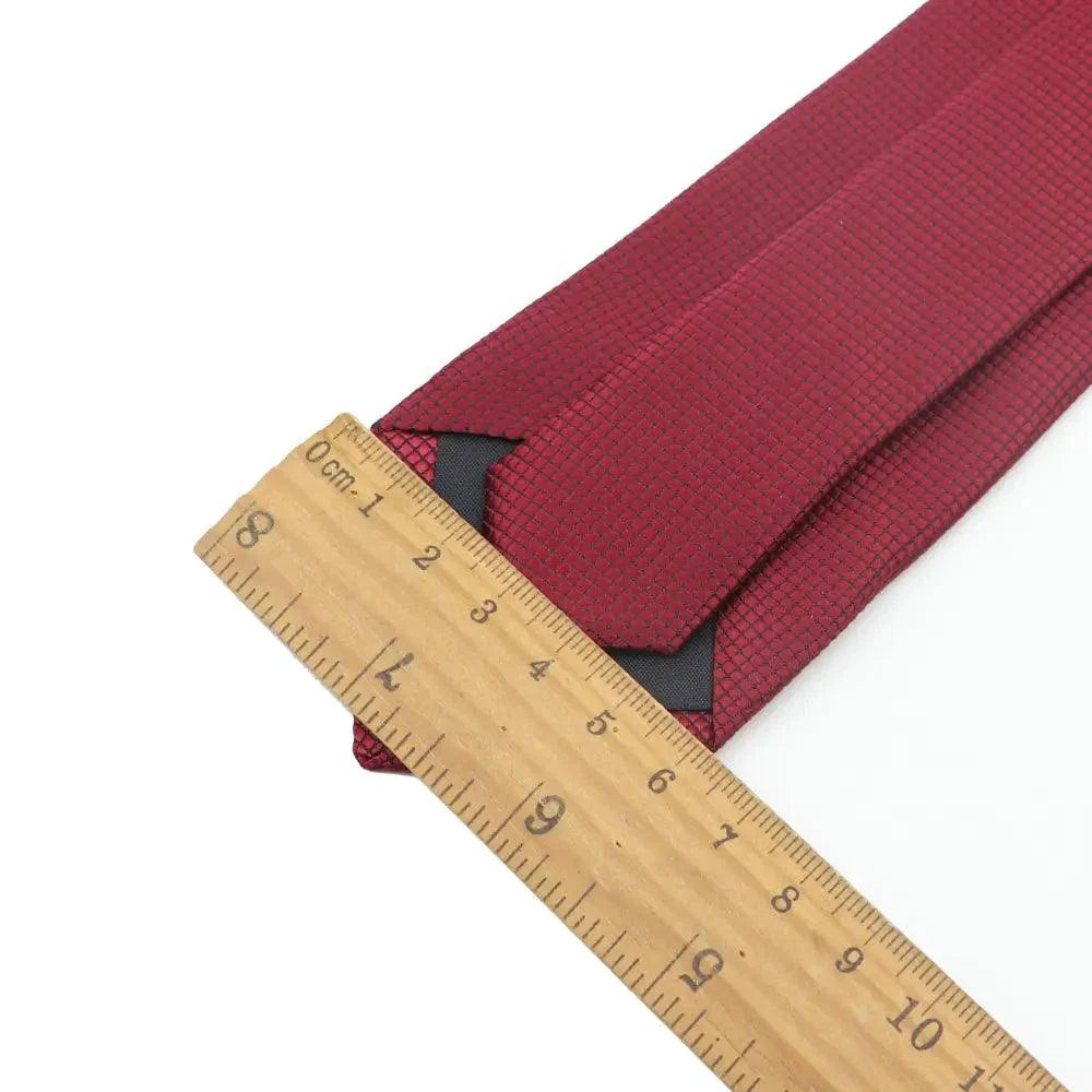 Ensemble Élégant de Cravate Nœud Papillon Mouchoir et Boutons de Manchette en Polyester Uni pour Hommes - Nœud Papillon de Mariage Fête Mode Masculine