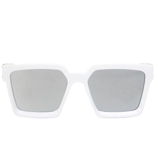 Lunettes de soleil carrées élégantes pour femmes et lunettes de vue de luxe pour femmes et hommes, lunettes de soleil carrées pour hommes, montures de lunettes surdimensionnées pour femmes, plusieurs teintes inspirées de paillettes, nuances élégantes