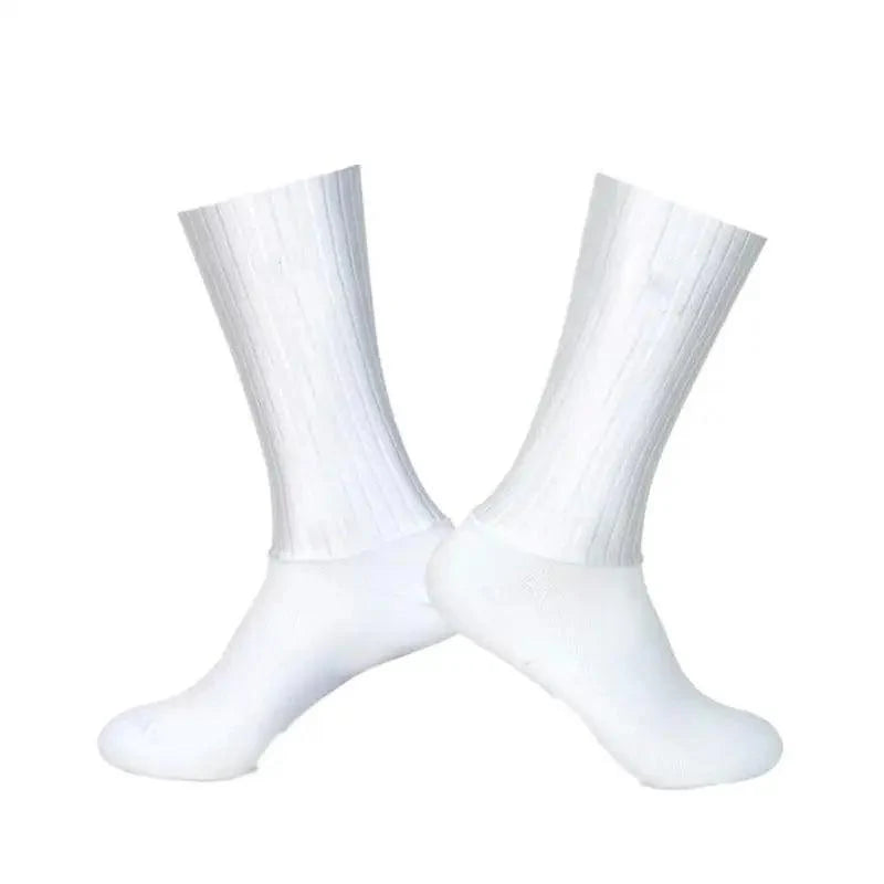 Chaussettes de Cyclisme Estivales Élégantes Respirantes pour Hommes, Antidérapantes, Sans Couture, Chaussettes de Sport Modernes pour Hommes, Chaussettes de Course et de Sport