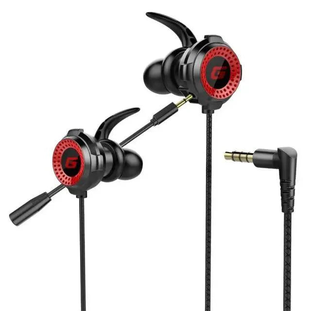 Élégants Écouteurs filaires intra-auriculaires portables universels à réduction dynamique du bruit avec suppression de bruit et fonction d'appel