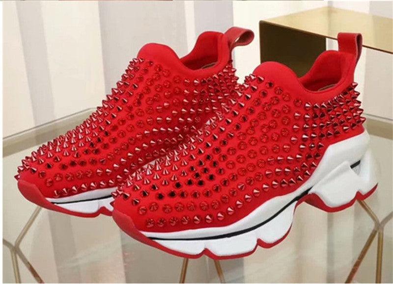 Baskets élégantes pour femmes avec antidérapant Confortables Sport Été Nouveau Mesh Respirant Plateforme Augmentée Chaussures de mode Baskets de course pour femmes