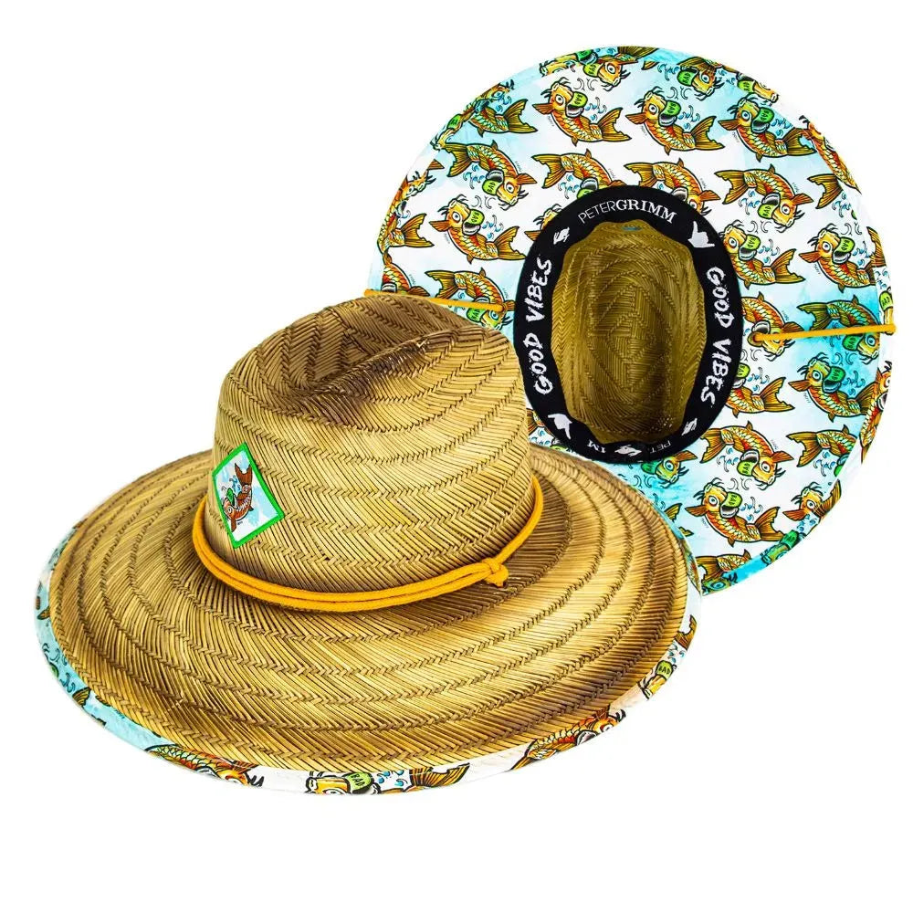 Peter Grimm Sublime Badfish Lifeguard - Chapeau de maître nageur en paille de seigle