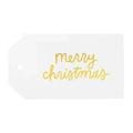 Sugar Paper - Étiquette cadeau « Joyeux Noël doré » (1 pièce)