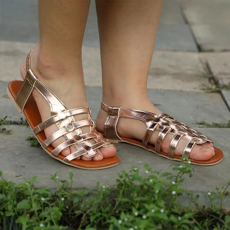 Sandales Femme Cristal Brillant Été Mode Confort Luxe Antidérapantes