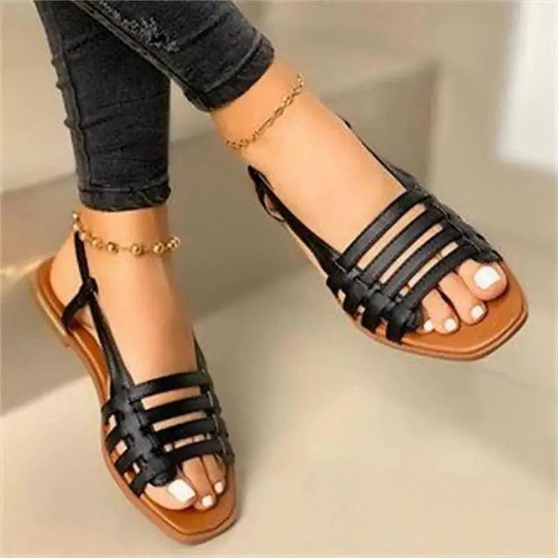 Sandales Femme Cristal Brillant Été Mode Confort Luxe Antidérapantes