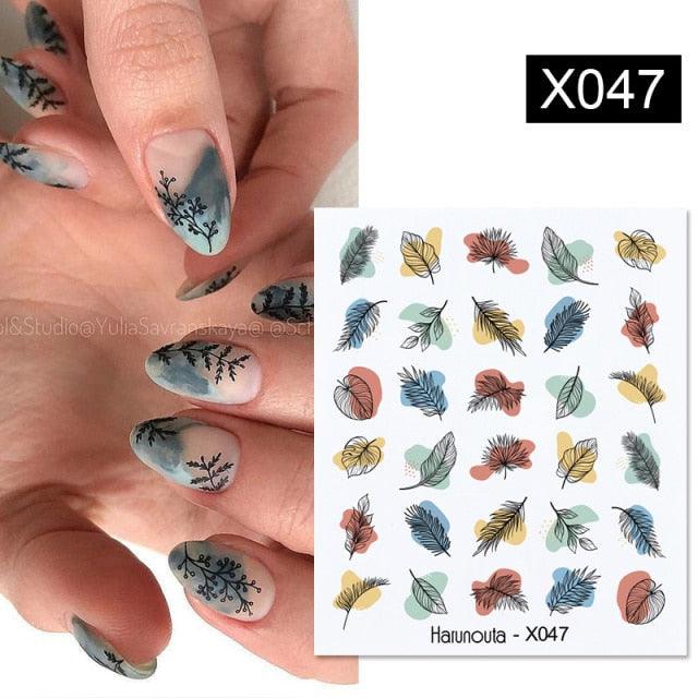 Décalcomanies à l'eau fruits d'été Kiwi Banane Fraise Fleur Alphabet Feuilles Autocollants Nail Art Wraps Curseur Décorations Tranches Nail Art Fruits 3D, Fournitures Nail Art Slime Fruits d'été Décorations Nail Art Flocons de Fruits Accessoires Nail